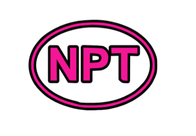 Pink Newport Rhode Island Euro vinyl sticker